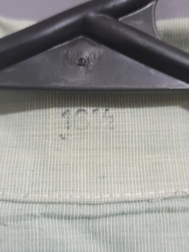 US Military DSCP Light Green Short Sleeve Uniform Dress Shirt Size 16 1/2 #38v - Thumbnail 3