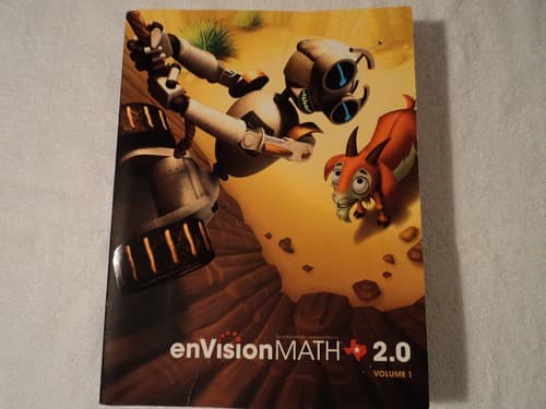 Pearson Texas enVision Math 2.0 – Grade 4 Volume 1 Topics 1–8 – Student Textbook