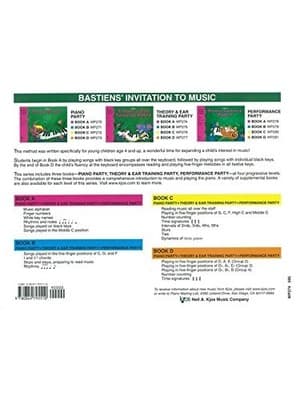 Bastien’s Invitation to Music: Theory & Ear Training Party Book A – Piano Method - Thumbnail 4