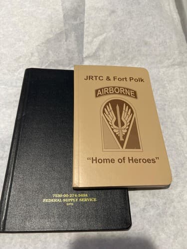 JRTC Fort Polk Airborne Rite in the Rain Army Notebook Lot GI Issue
