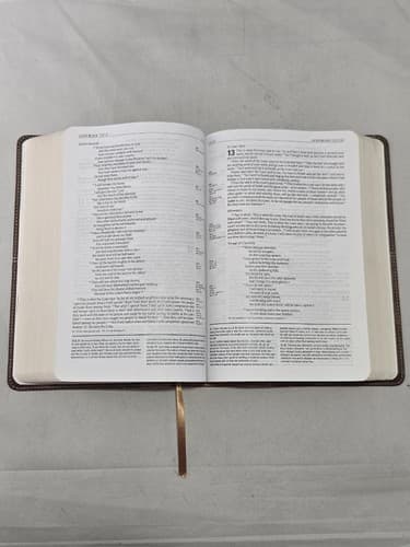 NIV Life Application Study Bible Zondervan 2011 Leathersoft Duo-Tone - Thumbnail 9