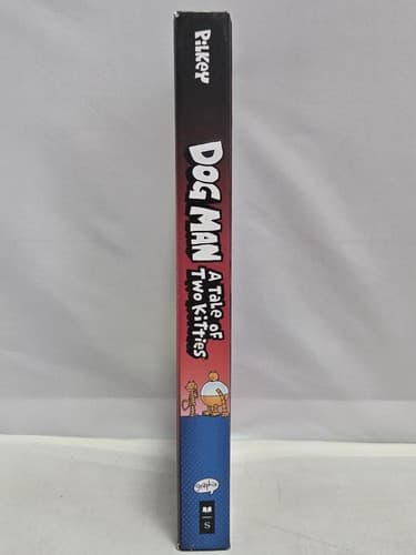 Dog Man 3 Book Lot Dav Pilkey Tale of Two Kitties Ball Rolls - Thumbnail 4