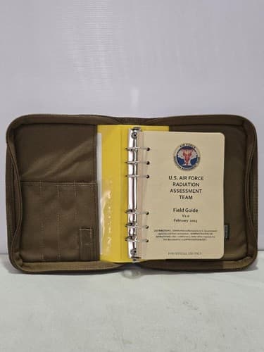 U.S. Air Force Radiation Assessment Team Field Guide V2.0 2015 Binder Case - Thumbnail 4
