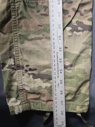 US Army IHWCU OCP Multicam Scorpion W2 Hot Weather Pants Size Small Short #G74g - Thumbnail 7