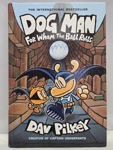 Dog Man 3 Book Lot Dav Pilkey Tale of Two Kitties Ball Rolls - Thumbnail 6