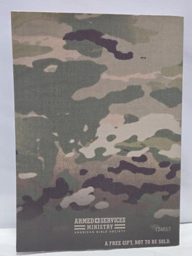 Holy Bible Military Challenge Edition Camo Cover Lot of 2 Army Theme - Thumbnail 8