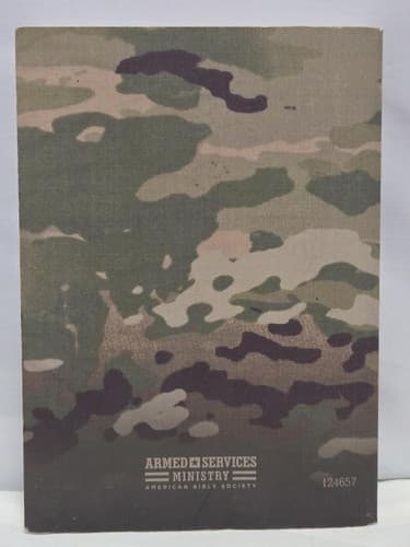 Holy Bible Military Challenge Edition Camo Cover Lot of 2 Army Theme - Thumbnail 5