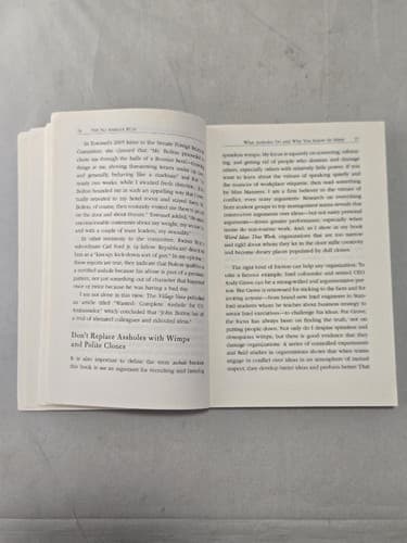 The No Asshole Rule Robert I. Sutton PhD Business Management Paperback - Thumbnail 5