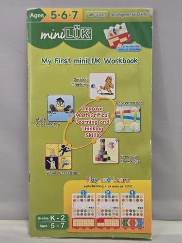miniLÜK Educational Workbook Lot of 7 Math Visual Perception Ages 5–7 - Thumbnail 3