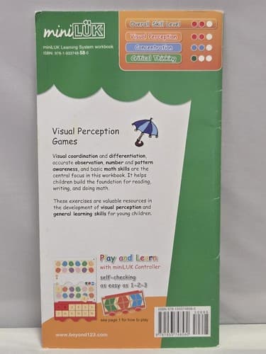 miniLÜK Educational Workbook Lot of 7 Math Visual Perception Ages 5–7 - Thumbnail 6