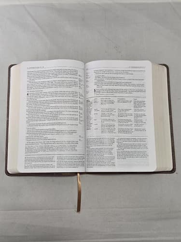 NIV Life Application Study Bible Zondervan 2011 Leathersoft Duo-Tone - Thumbnail 7