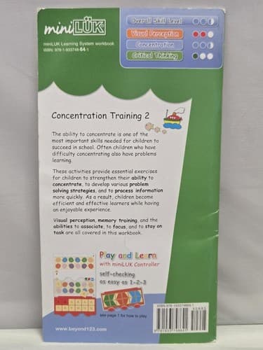 miniLÜK Educational Workbook Lot of 7 Math Visual Perception Ages 5–7 - Thumbnail 8