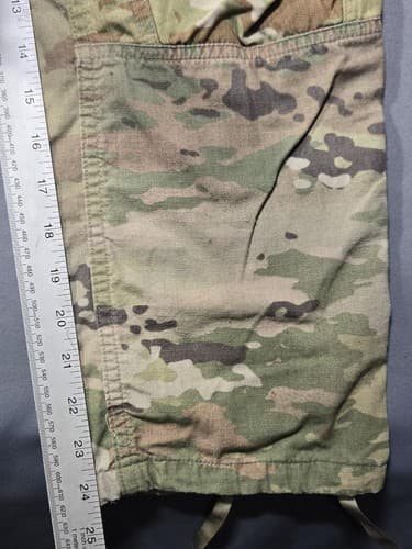 US Army IHWCU OCP Multicam Scorpion W2 Hot Weather Pants Size Small Short #G74g - Thumbnail 8