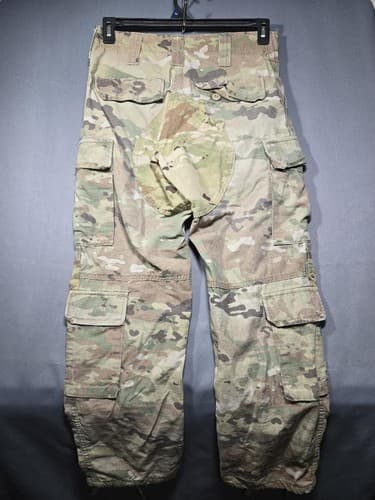 US Army IHWCU OCP Multicam Scorpion W2 Hot Weather Pants Size Small Short #G74g - Thumbnail 4