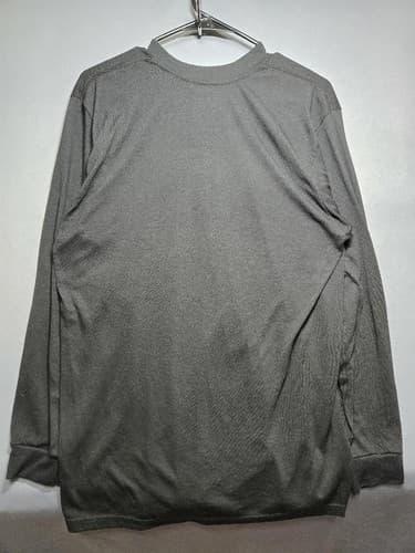 US Army Issue APFU Men's Size Medium Black Gold Long Sleeve PT Shirt #T34h - Thumbnail 6
