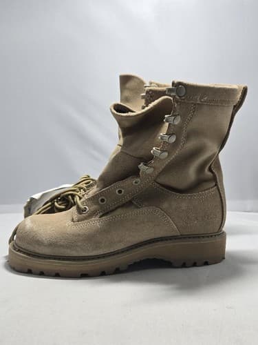 Bates USMC Lightweight Marine Corps Combat Boots Coyote Brown Size 4.5 R #G75g - Thumbnail 5