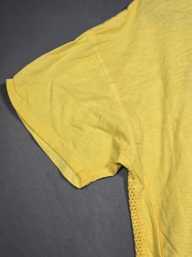 LSU Tigers Women's Yellow Graphic T-Shirt Size Medium Gameday Apparel #G77g - Thumbnail 4