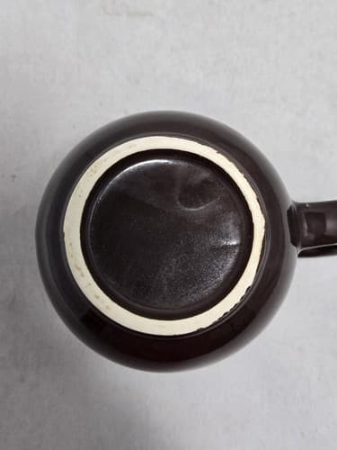 Lot of 2 Vintage Coffee Mugs Baileys Brown Gold Floral Stoneware Japan #T56g - Thumbnail 6
