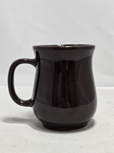 Lot of 2 Vintage Coffee Mugs Baileys Brown Gold Floral Stoneware Japan #T56g - Thumbnail 4