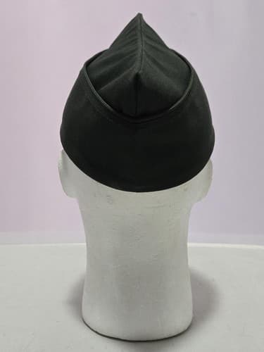 Green Army Garrison Cap Size 6 7/8 NSN 8405-01-334-1497 #D28d - Thumbnail 3