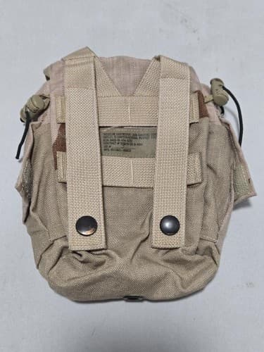 DCU Molle 1 Quart Canteen Pouch NSN:8465-01-494-0272 #E42e - Thumbnail 2