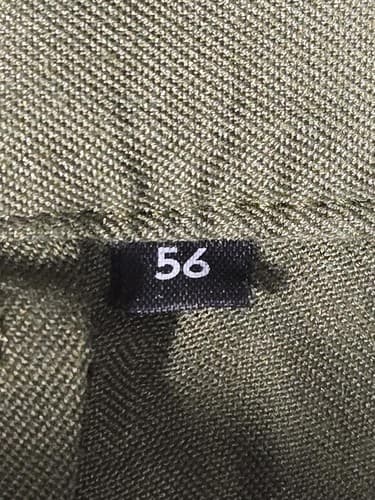 German Aramid FR Anti-Static Industrial Work Pants Olive Drab 34x30 #S87s - Thumbnail 4