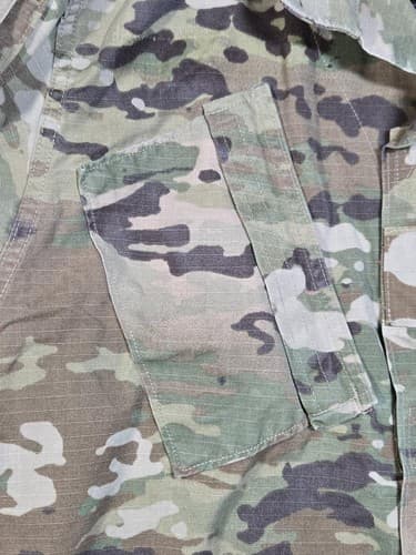 US Military OCP Multicam Army Combat Uniform ACU Jacket Coat XS-XShort #S88s - Thumbnail 4