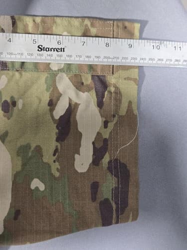 NurseJoe MultiCam OCP Camouflage Men's Scrub Top Size Medium #S100s - Thumbnail 7