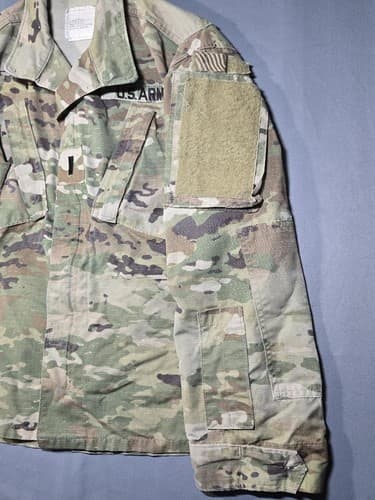 US Military OCP Multicam Army Combat Uniform ACU Jacket Coat XS-XShort #S88s - Thumbnail 3