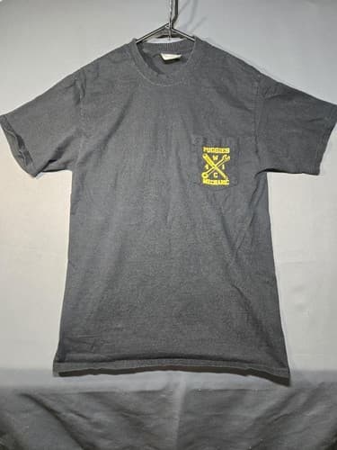 Port & Company Men's Black Short Sleeve Essential T-Shirt Size Medium #S93s