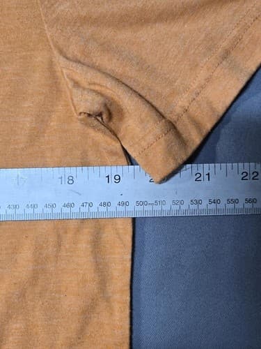 Manfinity Men's Orange Short Sleeve Cotton T-Shirt Size Small - Thumbnail 5