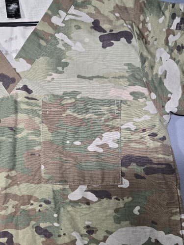 NurseJoe MultiCam OCP Camouflage Men's Scrub Top Size Medium #S100s - Thumbnail 3