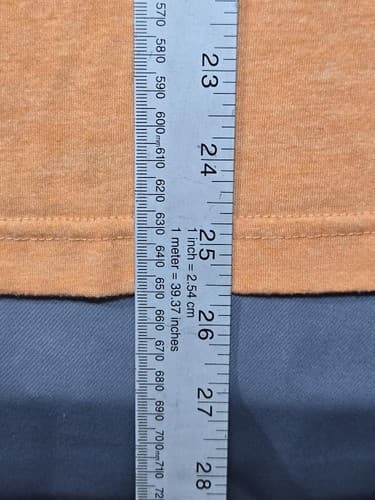 Manfinity Men's Orange Short Sleeve Cotton T-Shirt Size Small - Thumbnail 7