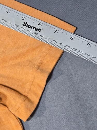 Manfinity Men's Orange Short Sleeve Cotton T-Shirt Size Small - Thumbnail 6