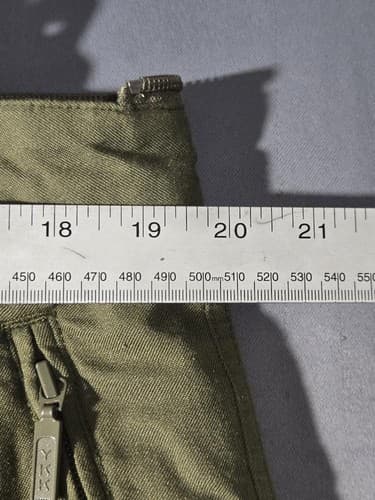 German Aramid FR Anti-Static Industrial Work Pants Olive Drab 34x30 #S87s - Thumbnail 5