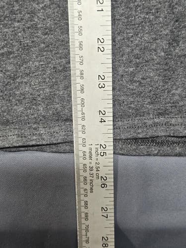 DOM Men's Heather Gray Short Sleeve Graphic T-Shirt Size Small - Thumbnail 7