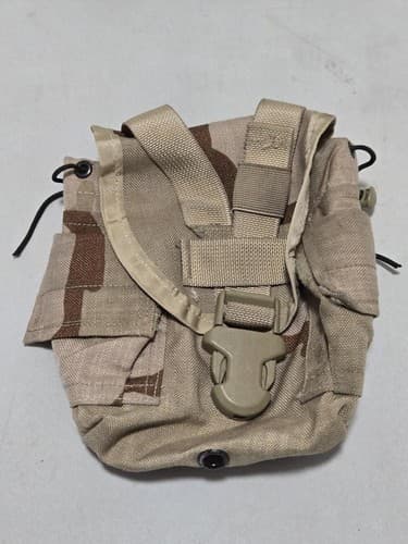 DCU Molle 1 Quart Canteen Pouch NSN:8465-01-494-0272 #E42e