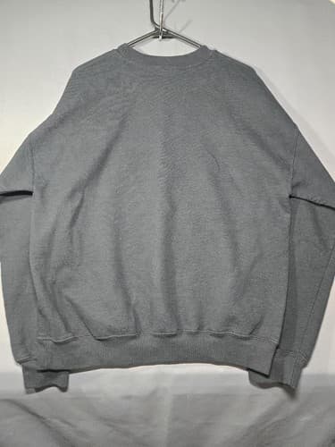 Gildan Heavy Cotton Men's Black Long Sleeve T-Shirt Size Large #S97s - Thumbnail 3