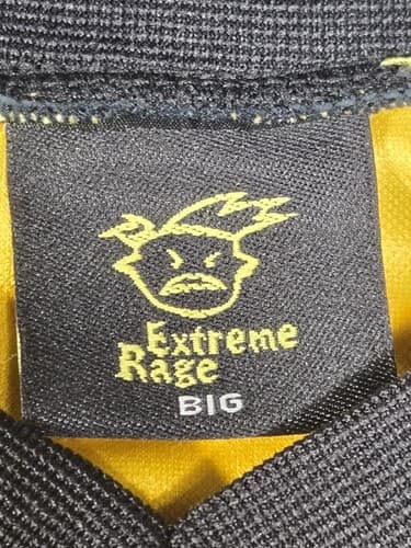 Extreme Rage Men's Black & Yellow Short Sleeve Paintball Graphic Tee Sz XL S103s - Thumbnail 5