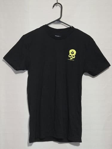 Zero Foxtrot Head On A Swivel T-Shirt Unisex Small Black Graphic Tee - Thumbnail 2