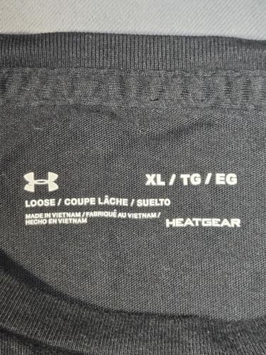 Under Armour Men's Gray Short Sleeve Performance Graphic T-Shirt Size XL #S92s - Thumbnail 4