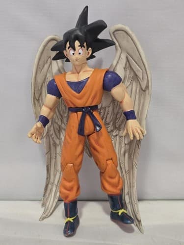 Dragon Ball Z Son Goku Angel Wings Farewell Figure 8" Anime Collectible VGC
