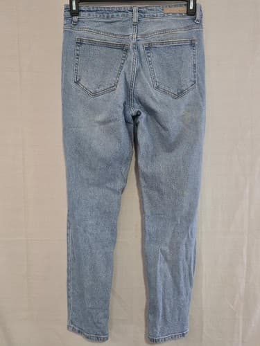 Cello Jeans Women's Blue High Waisted Distressed Skinny Denim Pants Size 11 T29t - Thumbnail 2