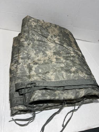 USGI ACU Digital Wet Weather Poncho Liner Woobie Blanket Military Issue very - Thumbnail 10