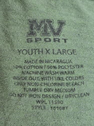 USMC United States Marine Corps Youth XL Green T-Shirt Short Sleeve Tee #T9t - Thumbnail 4