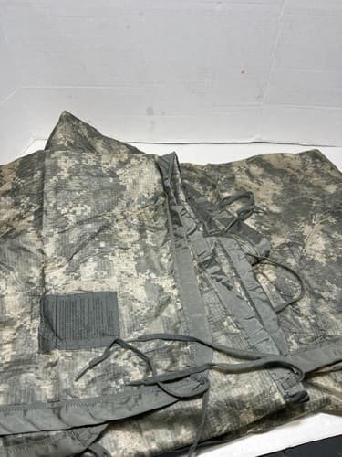 USGI ACU Digital Wet Weather Poncho Liner Woobie Blanket Military Issue very - Thumbnail 7