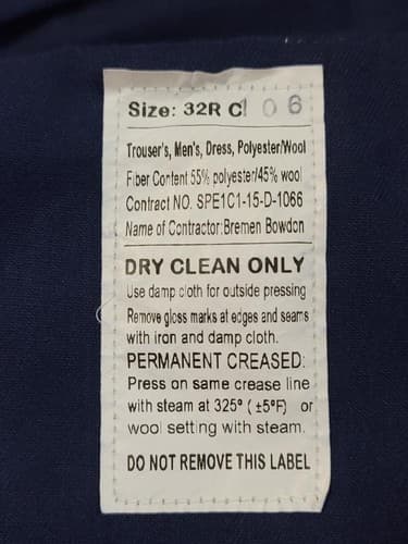Bremen Bowden ASU Dress Blue Pants Size: (32/R) #63 - Thumbnail 3