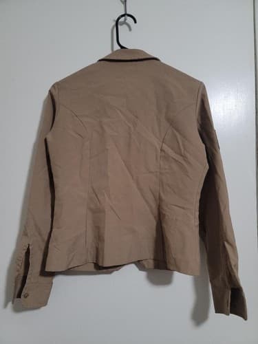 DSCP Marine women Poly/Wool Khaki L/S Shirt 8410-01-514-8679 sz (8/R) #50 - Thumbnail 2