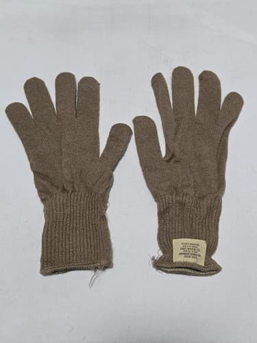 COLD WEATHER LIGHTWEIGHT GLOVE INSERT MEDIUM/LARGE NSN:8415-01-319-9042 #E41e