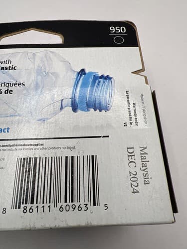NEW Genuine HP 950 Black Ink Cartridge Lot of 2 – Dates Mar 2027 & Dec 2024 - Thumbnail 6